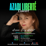 AZADI LIBERTÉ, Ariane GRAY HUBERT Concert